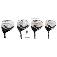 AGXGOLF MEN'S MAGNUM XS EDITION FAIRWAY WOODS SET: #9, 11, 13 & 15; LEFT or RIGHT HAND FAIRWAY WOODS wGRAPHITE SHAFTS + FREE HEAD COVERS: CHOOSE FLEX & LENGTH